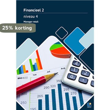 niveeau 4 manager retail budgettering / Financieel 2 /, Boeken, Schoolboeken, Verzenden, Zo goed als nieuw, EduHintOVD