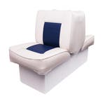 Eggers Rug aan rug bootstoel Wit/Blauw, Nieuw, Overige typen