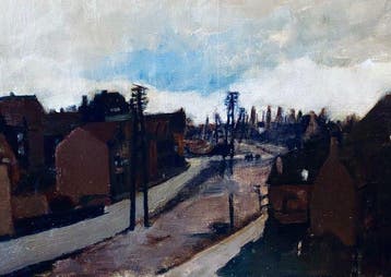Rik Slabbinck (1914 - 1991) - Stadszicht