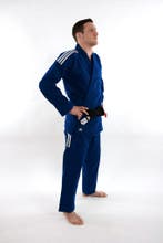Adidas BJJ Contest Blauw (Maat: 160), Verzenden, Nieuw, Jiu-Jitsu, Vechtsportpak
