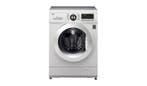LG F1496AD1 - Wasmachine - 8 kg - 1400 tpm - 6 Motion &, Ophalen of Verzenden, Zo goed als nieuw, Voorlader, 85 tot 90 cm