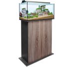 Aquatank 82x40x40cm aquarium + meubel walnut, Dieren en Toebehoren, Ophalen of Verzenden, Nieuw, Leeg aquarium