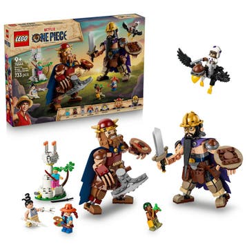 LEGO ONE PIECE - Dorry vs. Brogy – Reuzen van Kleine Gaarde, Ophalen of Verzenden, Nieuw