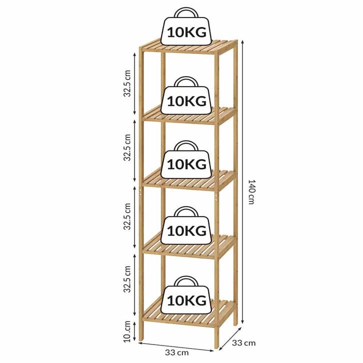 Bamboe plank 140x33x33cm (Badkamer, Interieur, Voor in Huis), Huis en Inrichting, Badkamer | Badtextiel en Accessoires, Nieuw
