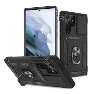 Samsung Galaxy S20 FE - Armor Kaarthouder Hoesje met, Verzenden, Nieuw