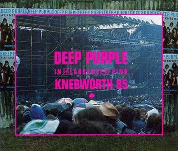 cd - Deep Purple - In The Absence Of Pink - Knebworth 85, Verzenden, Zo goed als nieuw