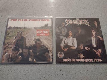 Clash, Pogues - 2 x albums - Combat rock / Red roses for me, Nieuw in verpakking