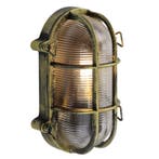 Industriële buitenlamp zwart, Juanita, IP44, Ophalen of Verzenden, Nieuw, Glas, Wandlamp