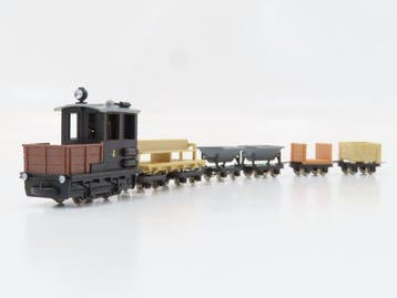 Egger-Bahn H0e - 711100 - Treinset (1) - 7-Delige set met, Nieuw