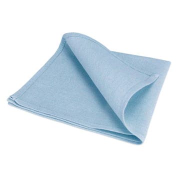 Servetten Lichtblauw 40x40cm Katoen - Treb X, Verzenden, Nieuw, Overige kleuren, Tafelkleed of Tafelzeil