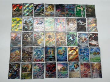 Pokémon - 40 Card - Art Rares - Various sets, Nieuw