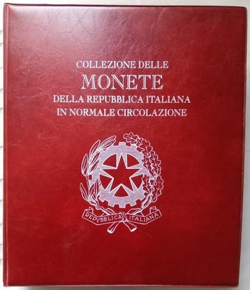 Italië, Republiek Album con collezione Repubblica - incluse