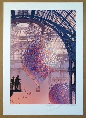 Schuiten, François et Durieux, Laurent - 1 Offset Print -, Nieuw