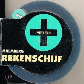 Rekenschijf Optellen Malmberg, Verzenden, Nieuw