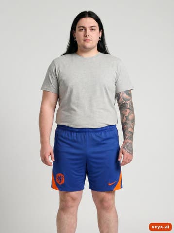 Nike Korte broeken Heren maat XL Blauw Vintage, Ophalen of Verzenden, Nieuw