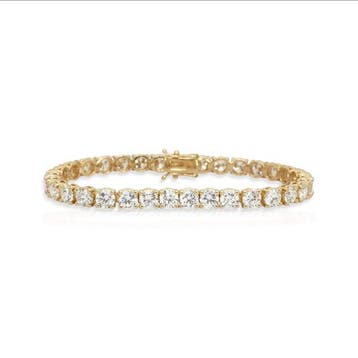 Armband - 18 karaat Geel goud - 16.61ct. tw. Diamant, Nieuw