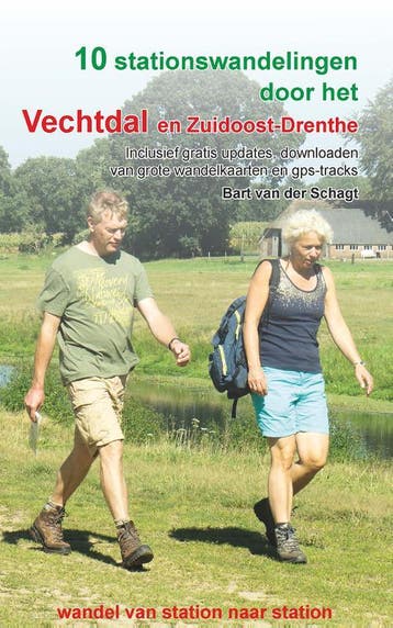 10 Stationswandelingen Door Het Vechtdal En Zuidoost-Drenthe, Ophalen of Verzenden, Nieuw, Bart Schagt