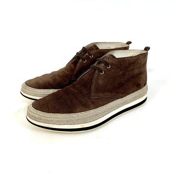 Prada Desert Sneaker 4E 2358 Brown UK 8 - Sneakers - Maat:, Nieuw