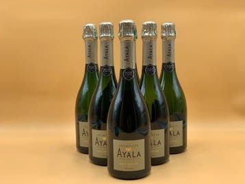 Ayala - Champagne Brut Nature - 6 Flessen (0.75 liter), Verzamelen, Nieuw