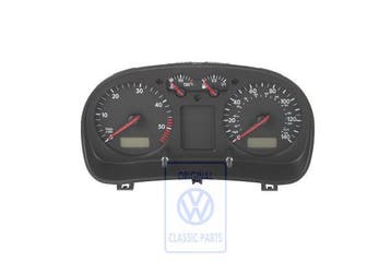 Volkswagen instrumentenpaneel 140 mph handgeschakeld (AQM, Ophalen of Verzenden, Nieuw, Volkswagen