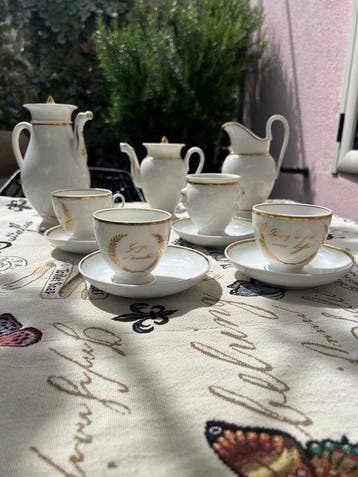 Koffieservies (6) - Porselein