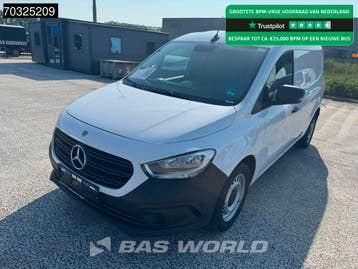 Mercedes-Benz Citan 112 CDI L2H1 LED Klima Kamera Tempomat P, Stof, Gebruikt, Euro 6, Wit