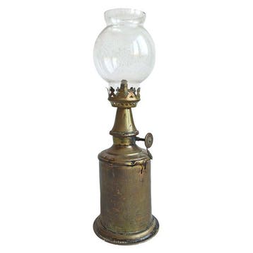 Charles Pigeon - Olielamp - Lampe-Pigeon Garantie Véritable