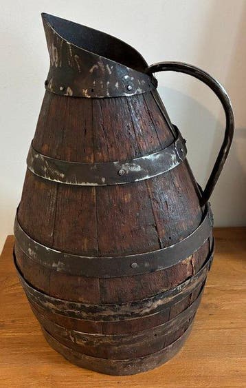 Kruik - Hout, IJzer
