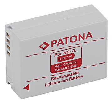 NB-7L Accu / Vervangende Batterij voor de Canon NB7L Acc..., Nieuw