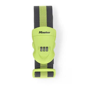 Kofferriem | Master Lock | Cijferslot | 4701EURDGRN | 200 cm, Verzenden, Nieuw
