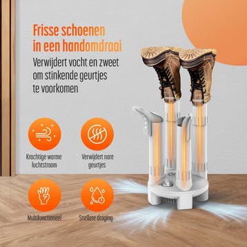 Schoenendroger - 4-in-1 - Schoenverfrisser - Met Timer - Ele, Kleding | Dames, Verzenden, Zo goed als nieuw