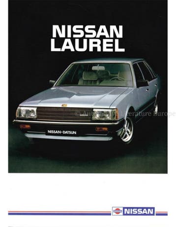 1985 NISSAN LAUREL BROCHURE NEDERLANDS, Nieuw, Nissan, Author