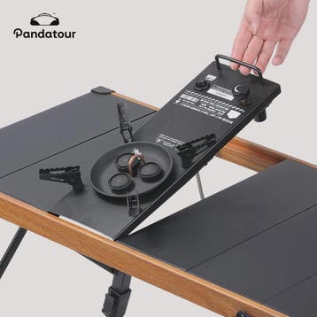 Pandatour Camping IGT Gasfornuis - Krachtige 6500W Draagbare, Verzenden, Nieuw