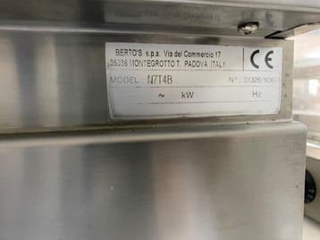 Neutraal Tafelmodel Element – Bertos N7T4B, Zakelijke goederen, Horeca | Keukenapparatuur, Ophalen of Verzenden, Nieuw in verpakking