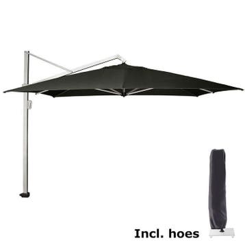 Zweefparasol 4x3 meter - Aanbieding OP=OP, Nieuw, Ophalen of Verzenden, Zweefparasol, Verstelbaar