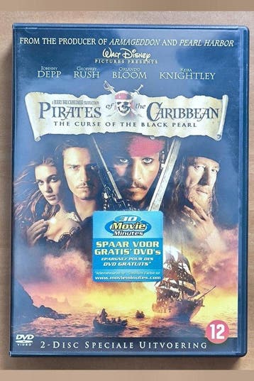 DVD Pirates of the Caribbean: The Curse of the Black Pearl 2, Verzenden, Nieuw in verpakking