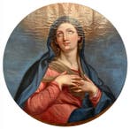 Carlo Cignani (1628 – 1719), Kring van - Virgin in Prayer
