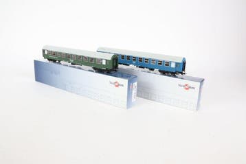 Tillig H0 - 74754/78 - Modeltrein personenwagen (2) - Lig-, Nieuw