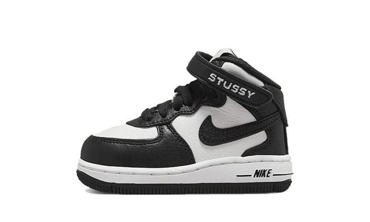 Nike Air Force 1 Mid Stussy Grey Black (TD), Kleding | Heren, Schoenen
