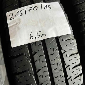 2 x Michelin 215-70-15 C Zomerbanden 6,5mm, 15 inch, Ophalen of Verzenden, Band(en), Zomerbanden