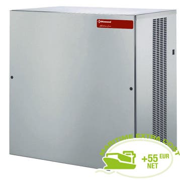 IJsblokjesmachine | RVS | 200 kg | 77x55x80 cm HorecaTraders, Verzenden, Nieuw in verpakking