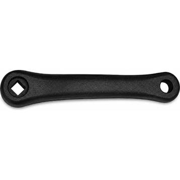 Falkx Linker crank - aluminium - zwart - 170 mm - spieloo..., Fietsen en Brommers, Ophalen of Verzenden, Nieuw, Derailleur of Ketting