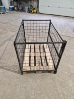 Pallet opzetrand 1200x800x965mm zwart, gebruikt, Ophalen of Verzenden