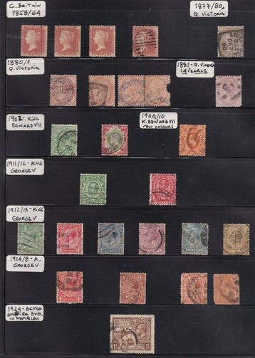 Groot-Brittannië 1858/2007 - Groot-Brittannië en Britse Rijk, Gestempeld