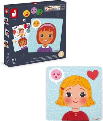 Janod Spel - Magnetische Emoties - Dit Educatieve, Kinderen en Baby's, Verzenden, Nieuw