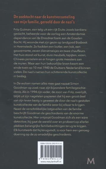De wolven namen alles mee 9789029091114 Simon Goodman, Verzenden, Zo goed als nieuw, Simon Goodman