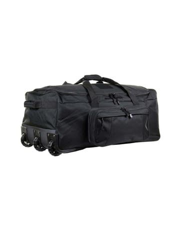 101 Inc reistas Trolley Commando Bag 136 liter - Zwart, Verzenden, Nieuw, Zwart
