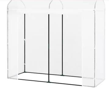 Outdoor Tomaat Folie Tunnelkas met Deuren Ramen 170x68x200cm, Verzenden, Nieuw
