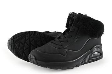 Skechers Veterboots Meisjes in maat 35 Zwart, Verzenden, Jongen of Meisje, Schoenen, Skechers