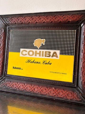 Cohiba Havana Cuba – Vintage Advertising Wall Plaque –, Nieuw